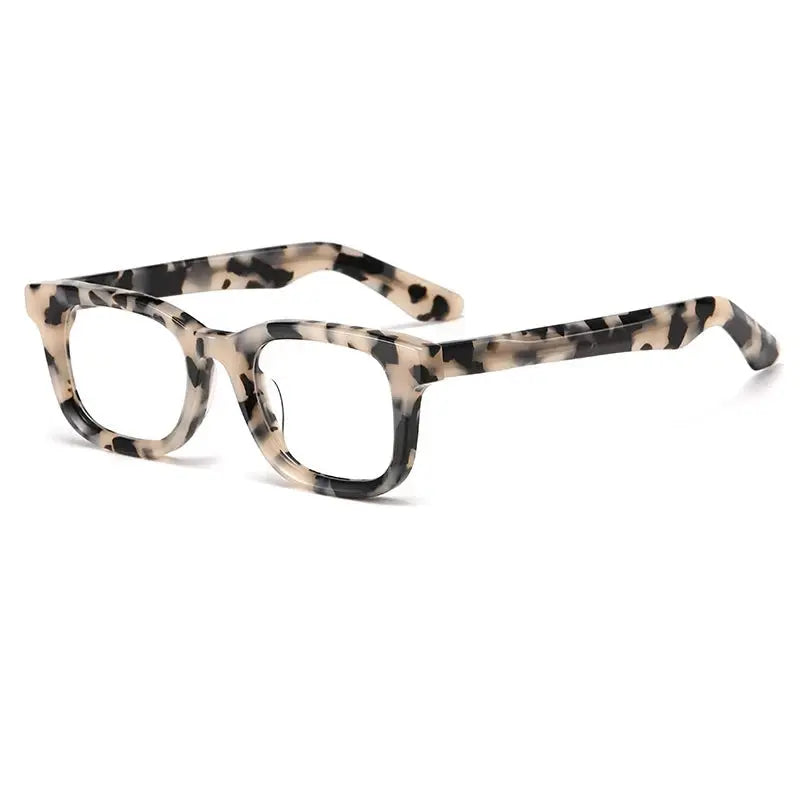 Unisex Square Full Rim Acetate Prescription Glasses 422127 — view 4 | Rx Spectacle