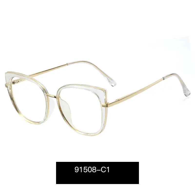 Women's Cat Eye Full Rim TR90 Prescription Glasses 191508 — view 8 | Rx Spectacle
