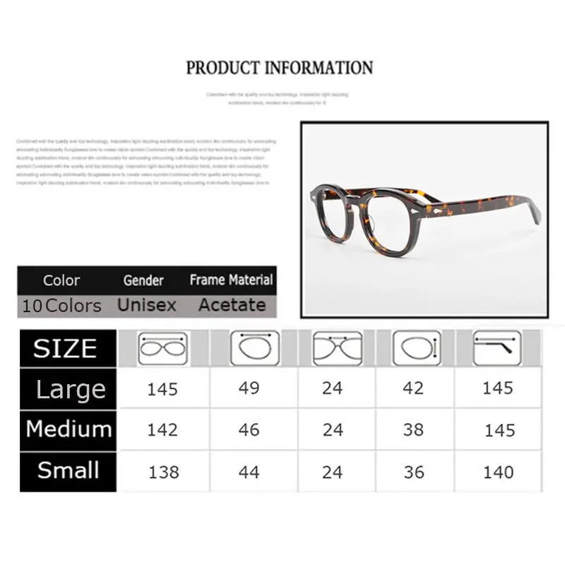 Unisex Oval Full Rim Acetate Prescription Glasses 80122 — view 2 | Rx Spectacle