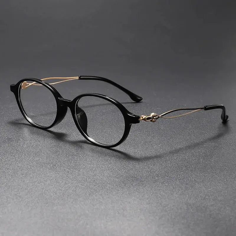 Women's Cat Eye Full Rim TR90 Prescription Glasses 726013 — view 4 | Rx Spectacle