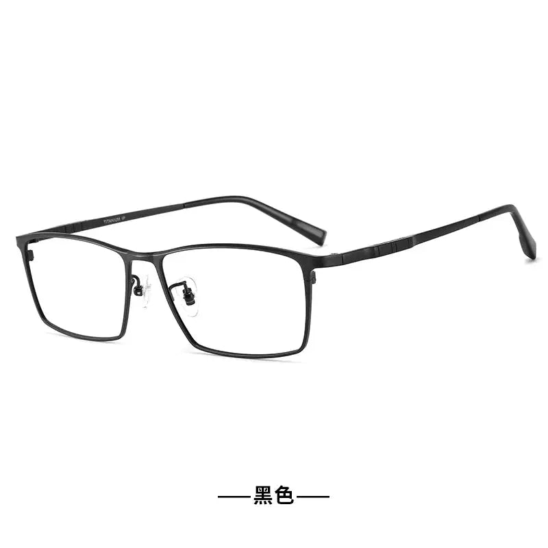 Unisex Polygon Full Rim Titanium Prescription Glasses 65050 — view 5 | Rx Spectacle