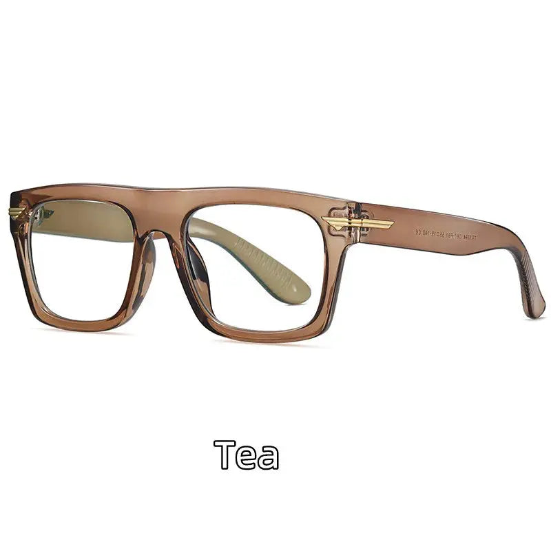 Unisex Square Full Rim Acetate Reading Glasses 3394 — view 8 | Rx Spectacle