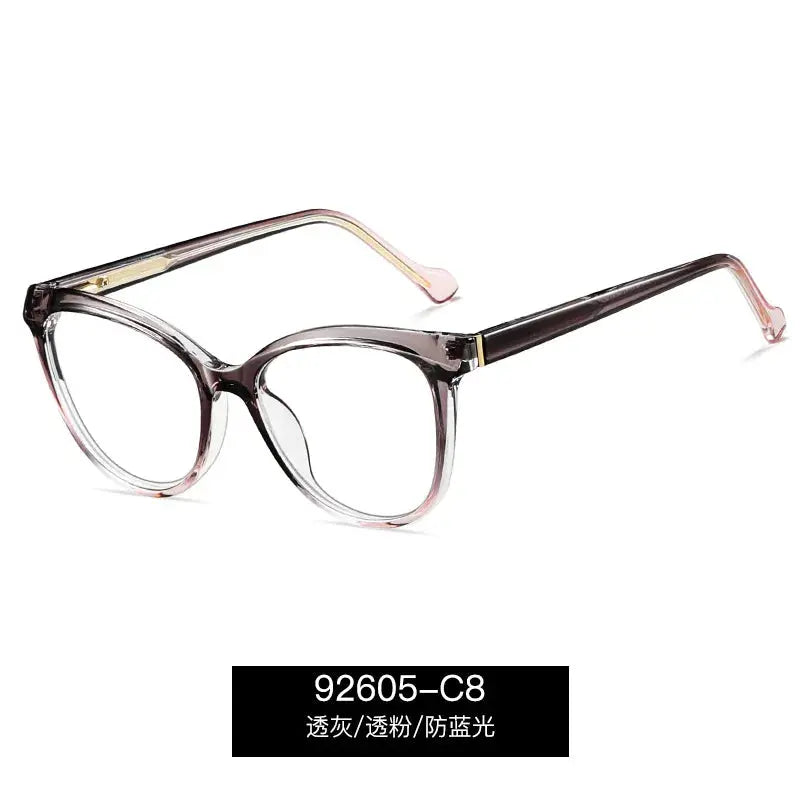 Women's Square Full Rim TR90 Prescription Glasses 392605 — view 3 | Rx Spectacle