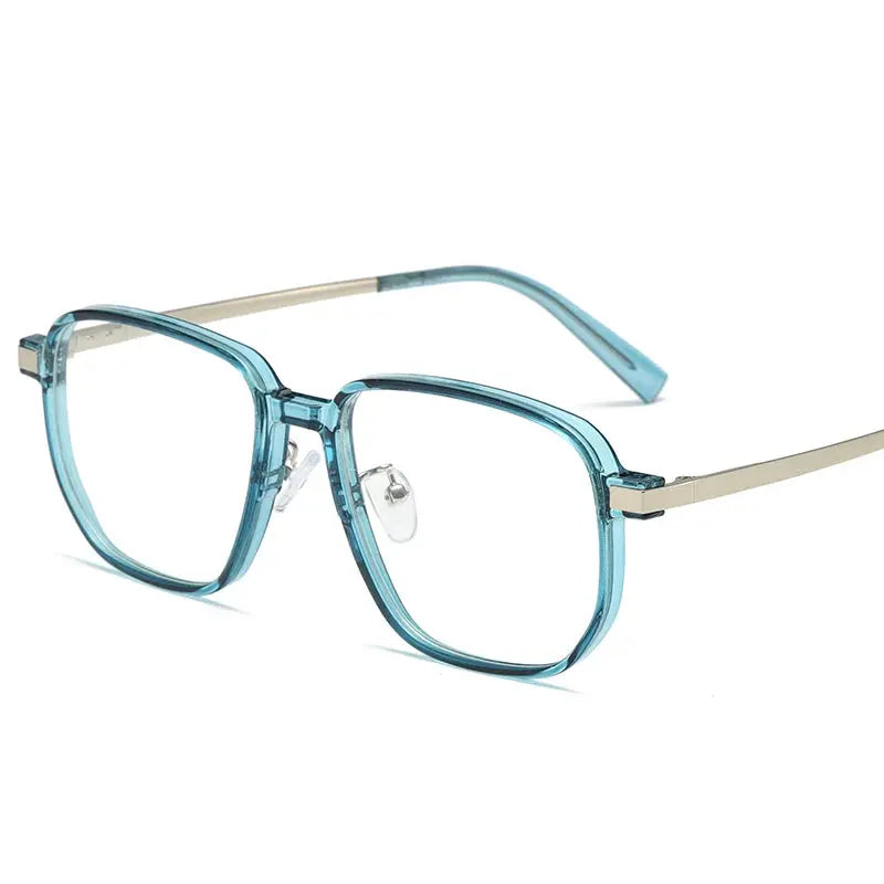 Unisex Square Full Rim Plastic Prescription Glasses 81285 — view 6 | Rx Spectacle