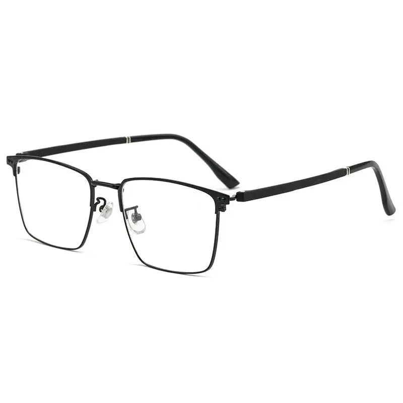 Men's Square Full Rim TR90 Prescription Glasses — view 6 | Rx Spectacle
