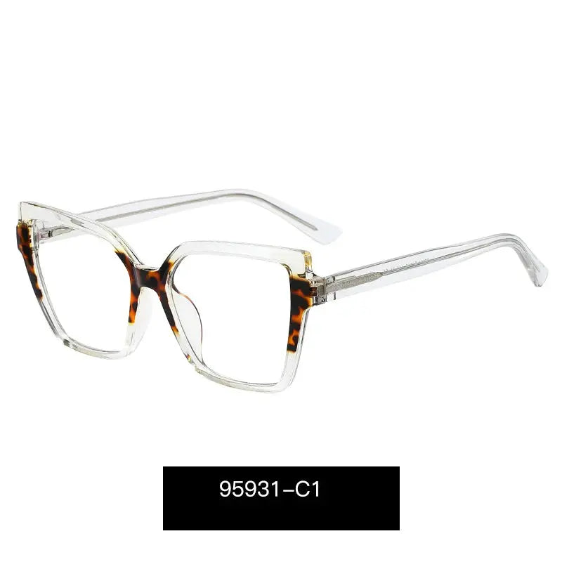 Women's Cat Eye Full Rim TR90 Prescription Glasses 795931 — view 3 | Rx Spectacle