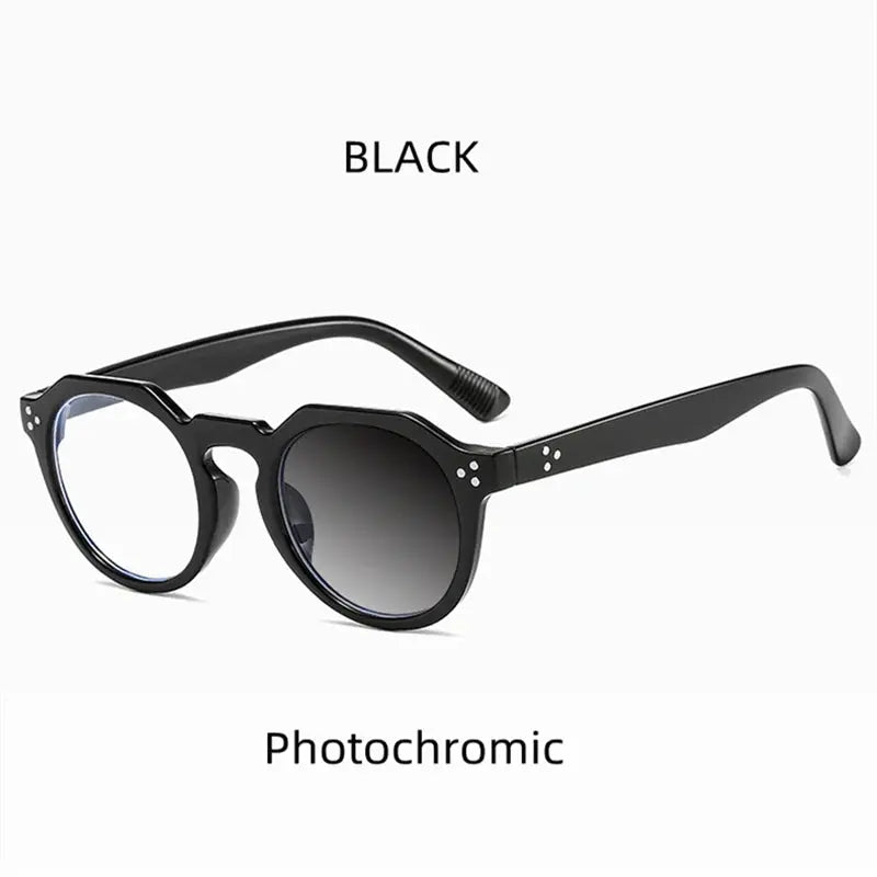 Unisex Round Full Rim Acetate Reading Glasses 3395 — view 8 | Rx Spectacle