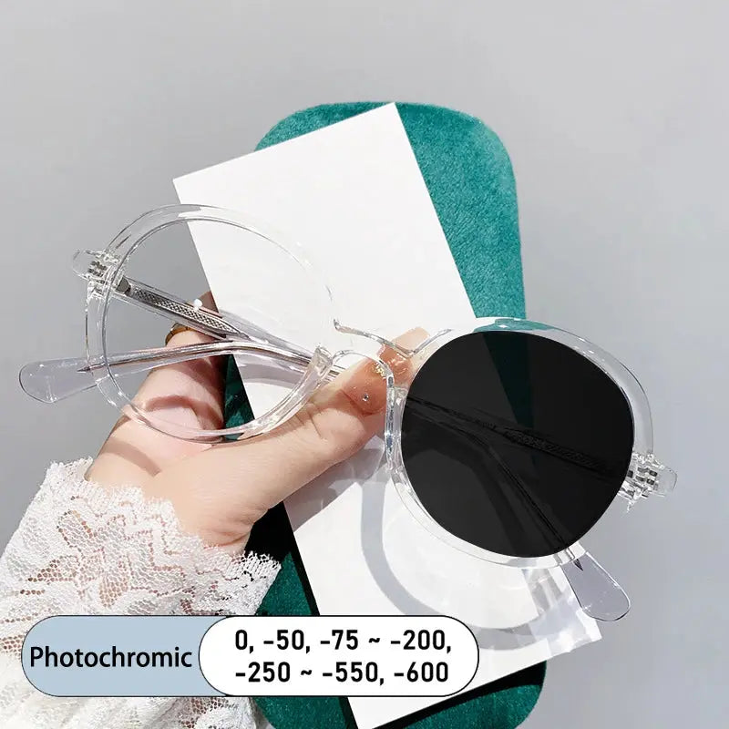 Unisex Round Full Rim TR90 Reading Glasses 422309 — view 4 | Rx Spectacle