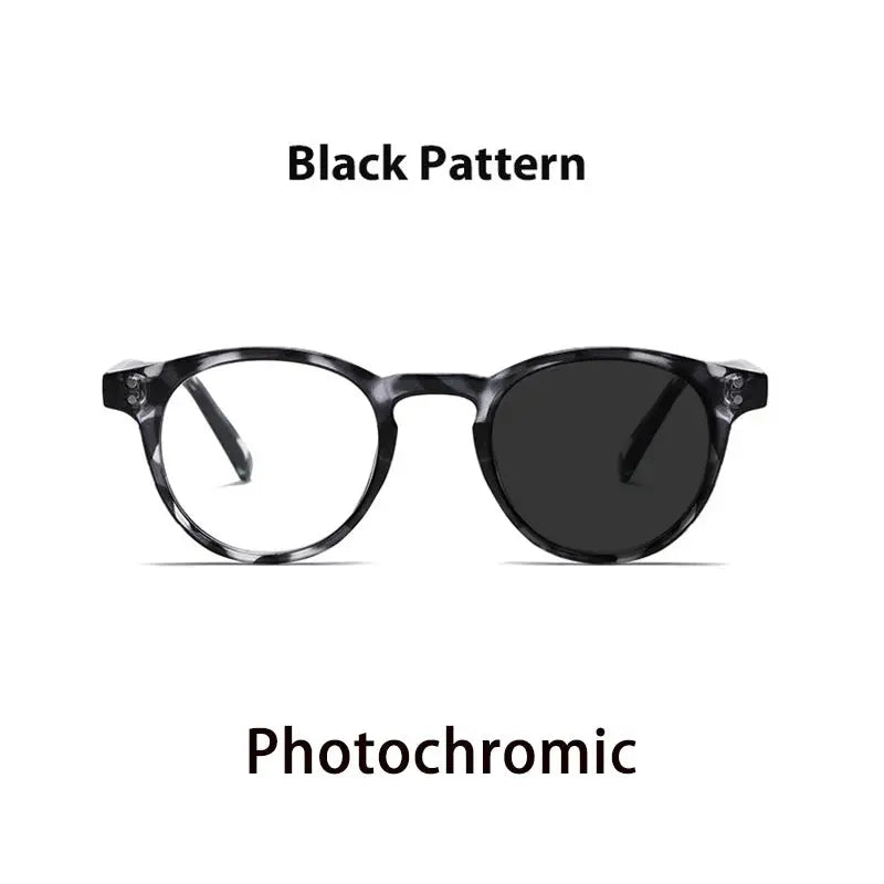 Unisex Round Full Rim Acetate Reading Glasses 3313 — view 11 | Rx Spectacle