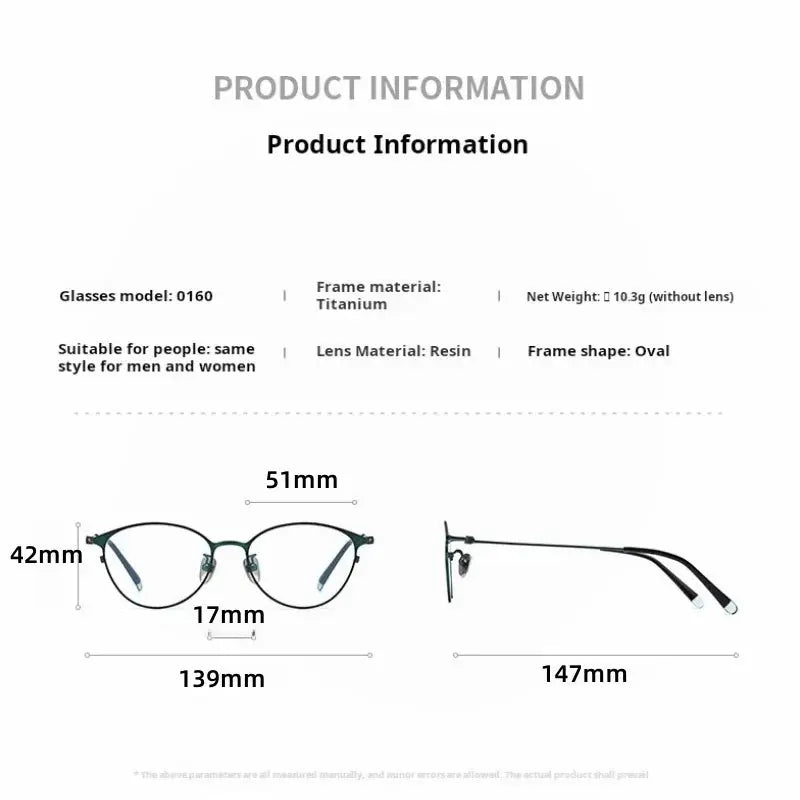 Women's Cat Eye Full Rim Titanium Prescription Glasses 720160 — view 2 | Rx Spectacle