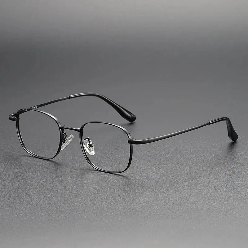 Women's Polygon Full Rim Titanium Prescription Glasses 124210 — view 4 | Rx Spectacle