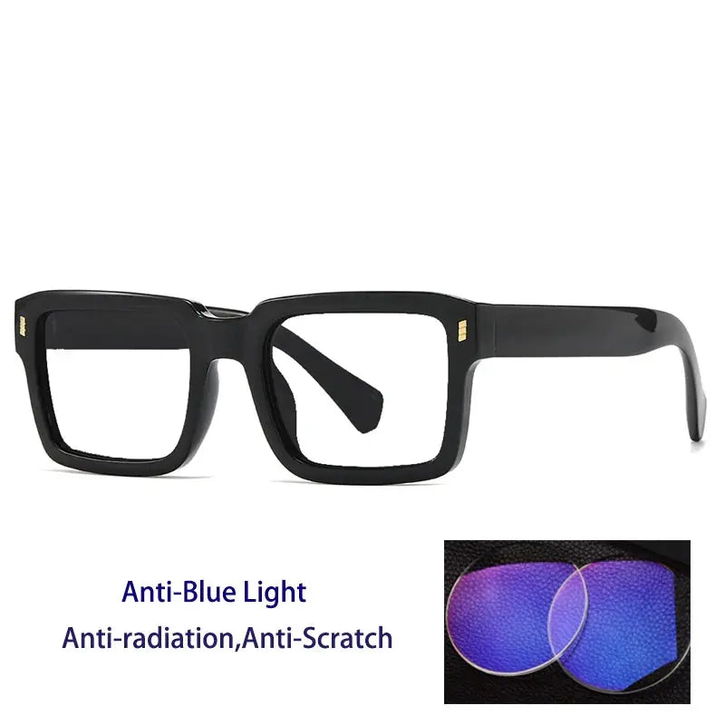 Unisex Square Full Rim Prescription Glasses 491001 — view 3 | Rx Spectacle
