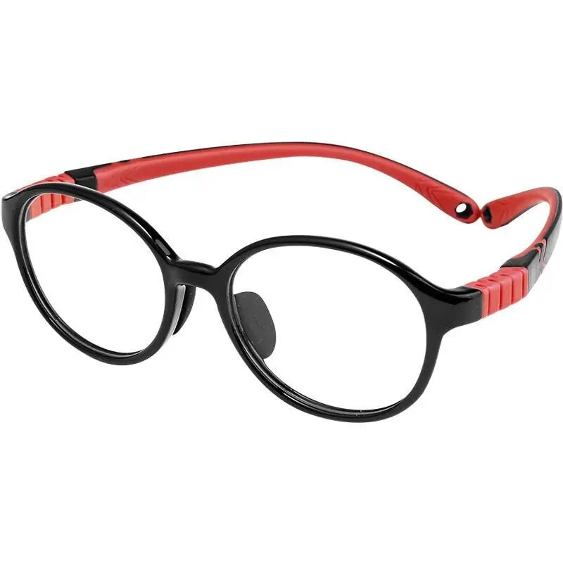 Unisex Round Full Rim TR90 Prescription Glasses 9022et — view 9 | Rx Spectacle