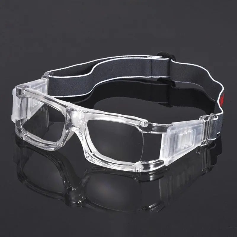 Unisex Square Full Rim Acetate Sports Glasses 881 — view 8 | Rx Spectacle