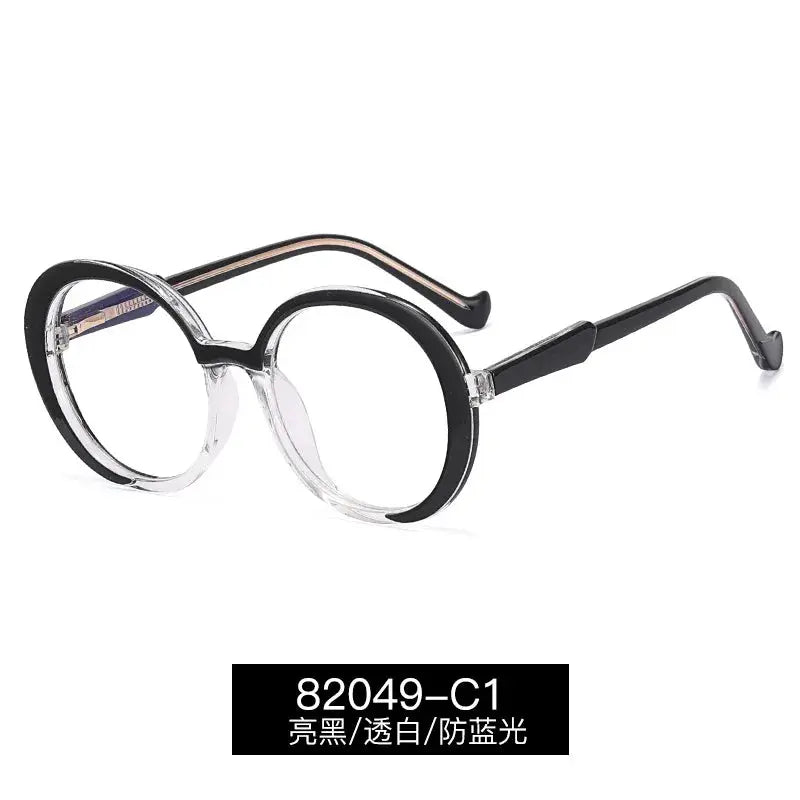 Women's Oval Full Rim TR90 Prescription Glasses 48209 — view 4 | Rx Spectacle
