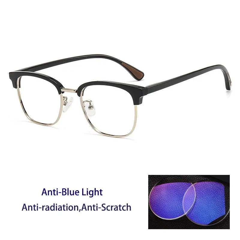 Women's Round Full Rim Acetate Reading Glasses 715098 — view 4 | Rx Spectacle