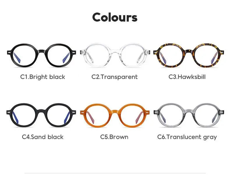 Unisex Oval Full Rim TR90 Prescription Glasses 2092 — view 13 | Rx Spectacle