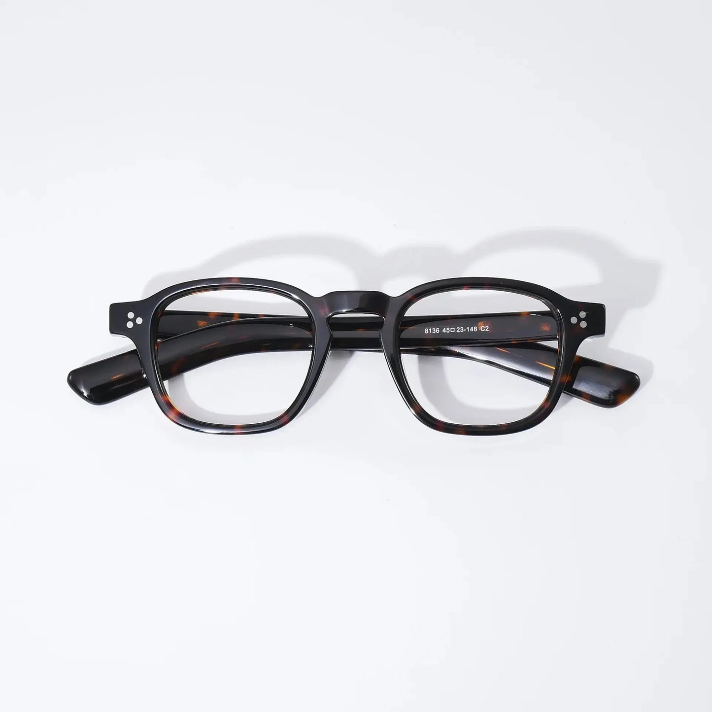 Women's Square Full Rim Acetate Prescription Glasses 638012 — view 4 | Rx Spectacle