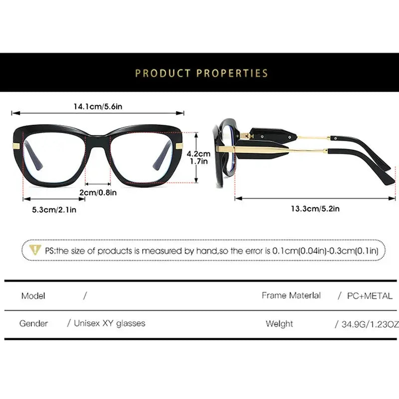 Women's Cat Eye Full Rim TR90 Reading Glasses 763255 — view 2 | Rx Spectacle