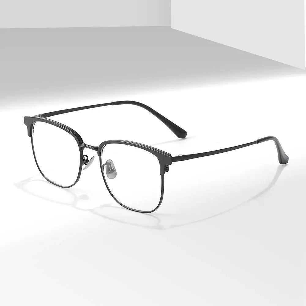 Unisex Square Full Rim TR90 Prescription Glasses 8201 — view 2 | Rx Spectacle