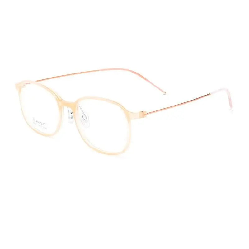 Men's Rectangular Full Rim Titanium Prescription Glasses Pt2219 — view 17 | Rx Spectacle