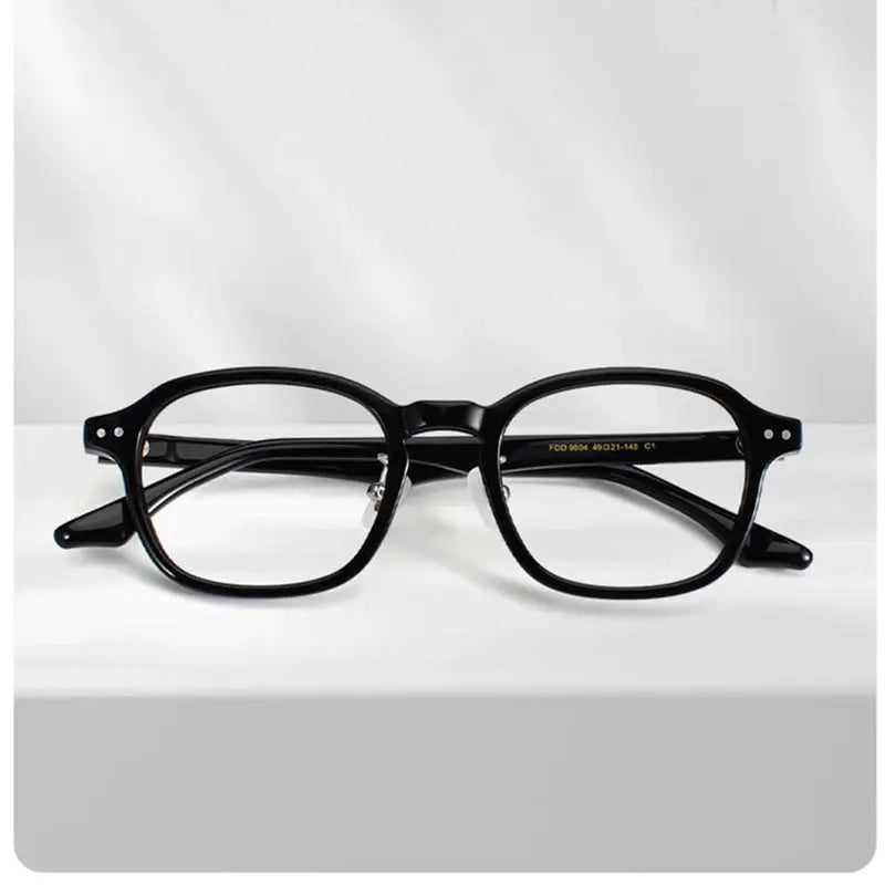 Unisex Polygon Full Rim Acetate Prescription Glasses 369804 — view 1 | Rx Spectacle