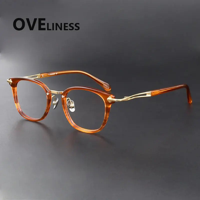 Unisex Oval Full Rim Titanium Prescription Glasses 369143 — view 4 | Rx Spectacle