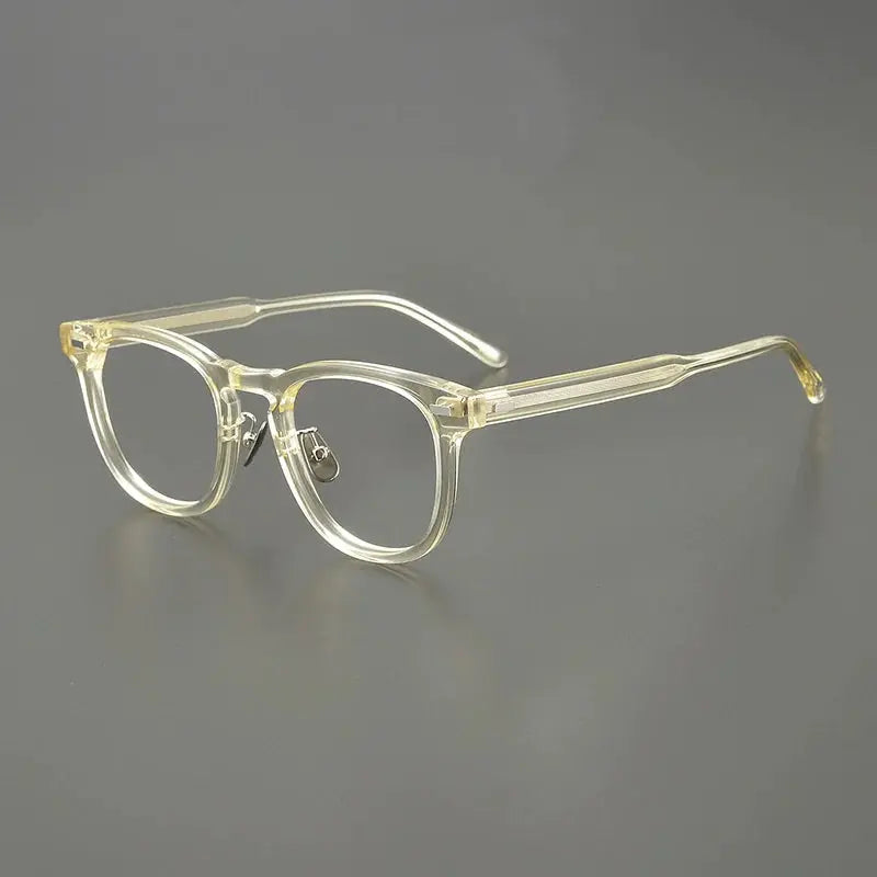 Unisex Square Full Rim Acetate Prescription Glasses 14422 — view 4 | Rx Spectacle