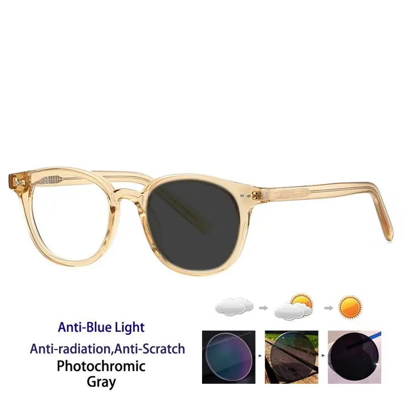 Unisex Oval Full Rim TR90 Reading Glasses 28005 — view 12 | Rx Spectacle