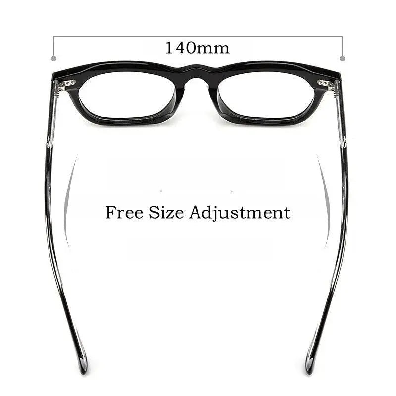 Unisex Square Full Rim Acetate Prescription Glasses Kbt98612 — view 5 | Rx Spectacle