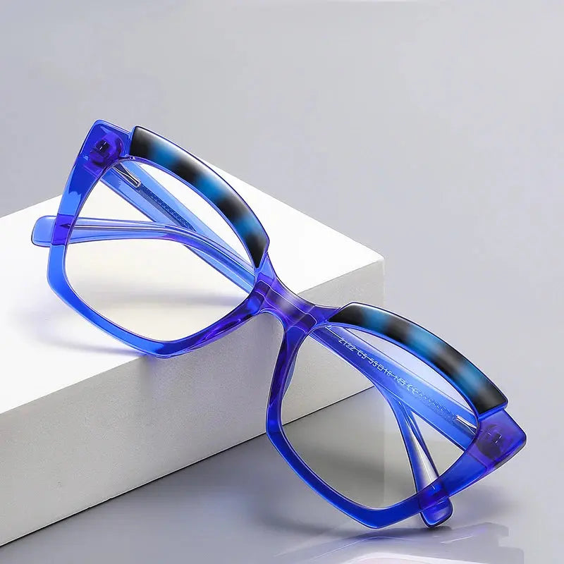 Unisex Cat Eye Full Rim TR90 Prescription Glasses 212299 — view 1 | Rx Spectacle