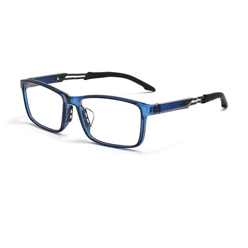 Unisex Square Full Rim Ultem Sports Glasses 6202g — view 2 | Rx Spectacle