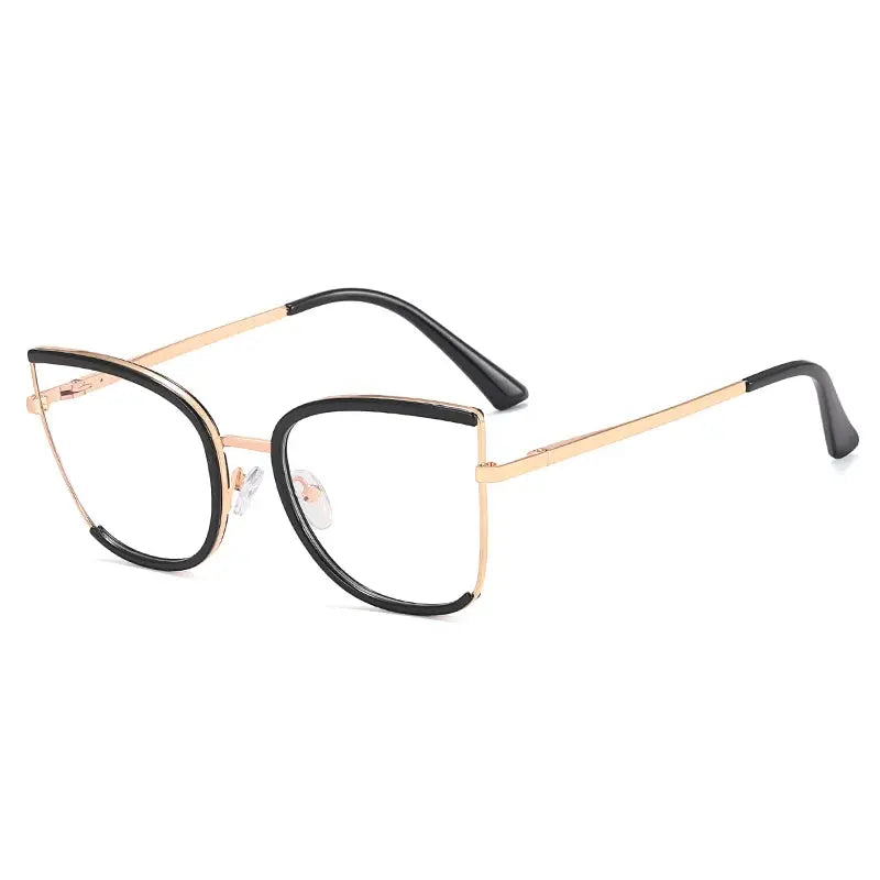 Women's Cat Eye Full Rim TR90 Prescription Glasses 82112 — view 5 | Rx Spectacle