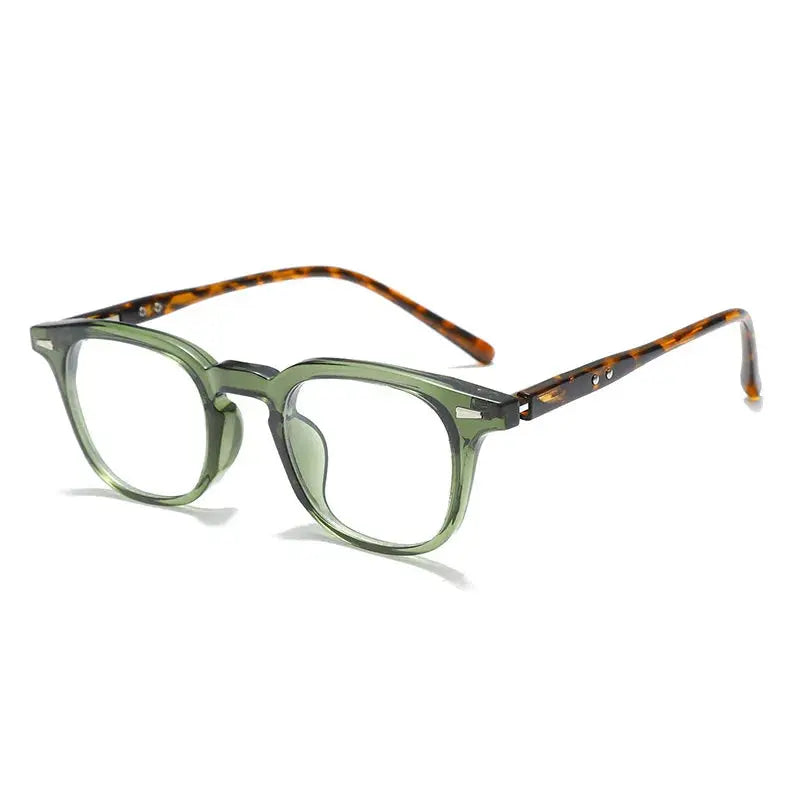 Unisex Square Full Rim Acetate Prescription Glasses L7156 — view 10 | Rx Spectacle