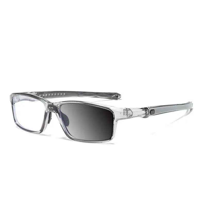 Unisex Rectangular Full Rim Sports Glasses Fj81 — view 5 | Rx Spectacle