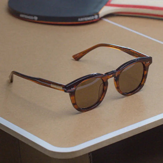 Unisex Square Full Rim Acetate Prescription Glasses 4946 — view 1 | Rx Spectacle