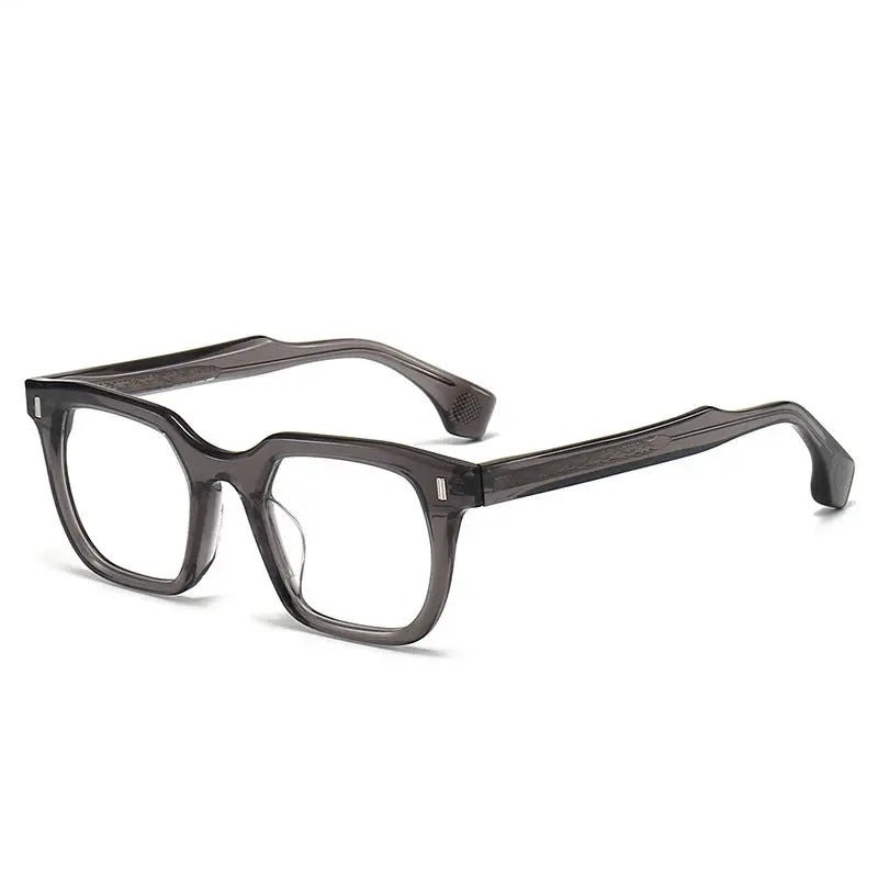 Unisex Square Full Rim Acetate Prescription Glasses 63475 — view 7 | Rx Spectacle