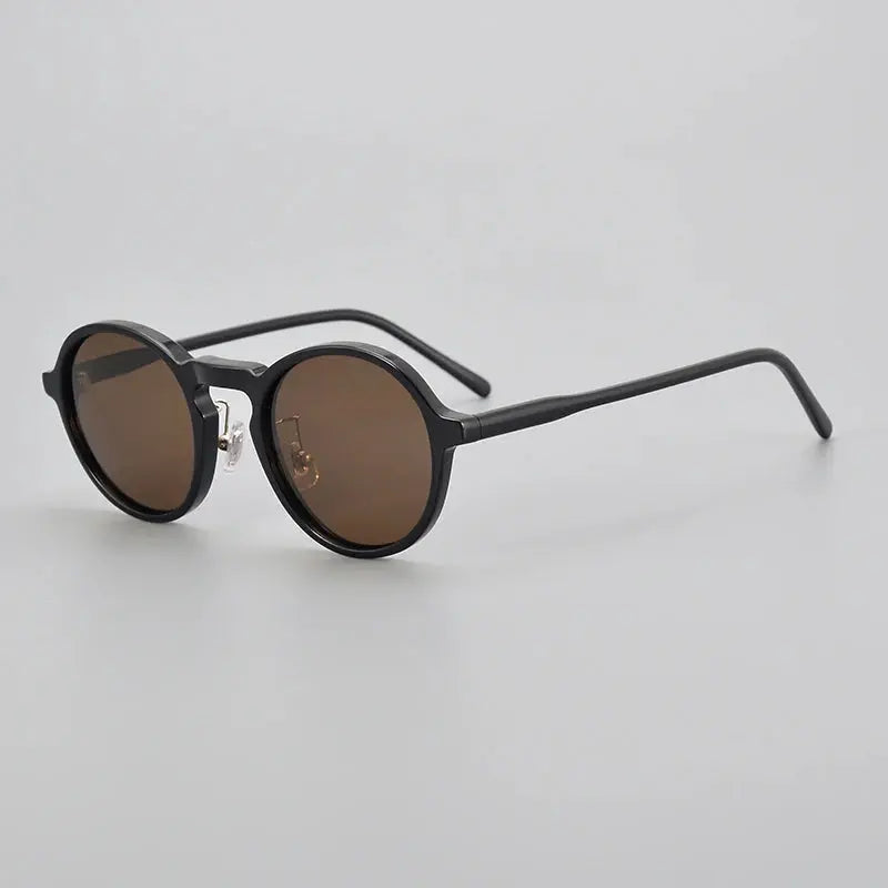 Unisex Round Full Rim Acetate Prescription Glasses 14543 — view 9 | Rx Spectacle