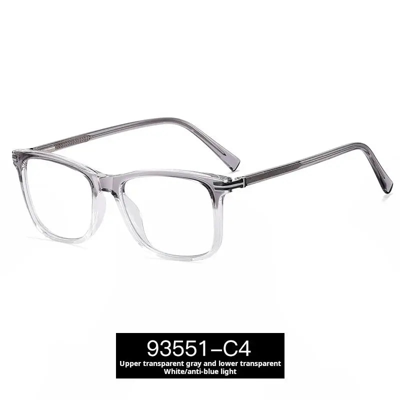 Women's Square Full Rim TR90 Prescription Glasses 93551 — view 6 | Rx Spectacle