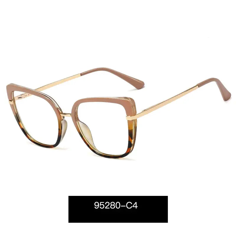 Women's Cat Eye Full Rim TR90 Prescription Glasses 195280 — view 6 | Rx Spectacle