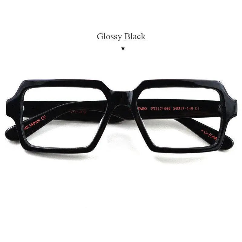 Men's Square Full Rim Acetate Oversized Prescription Glasses Ft2171099 — view 4 | Rx Spectacle