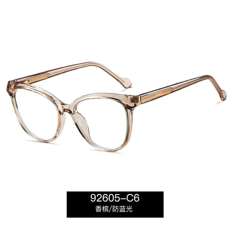 Women's Square Full Rim TR90 Prescription Glasses 392605 — view 10 | Rx Spectacle