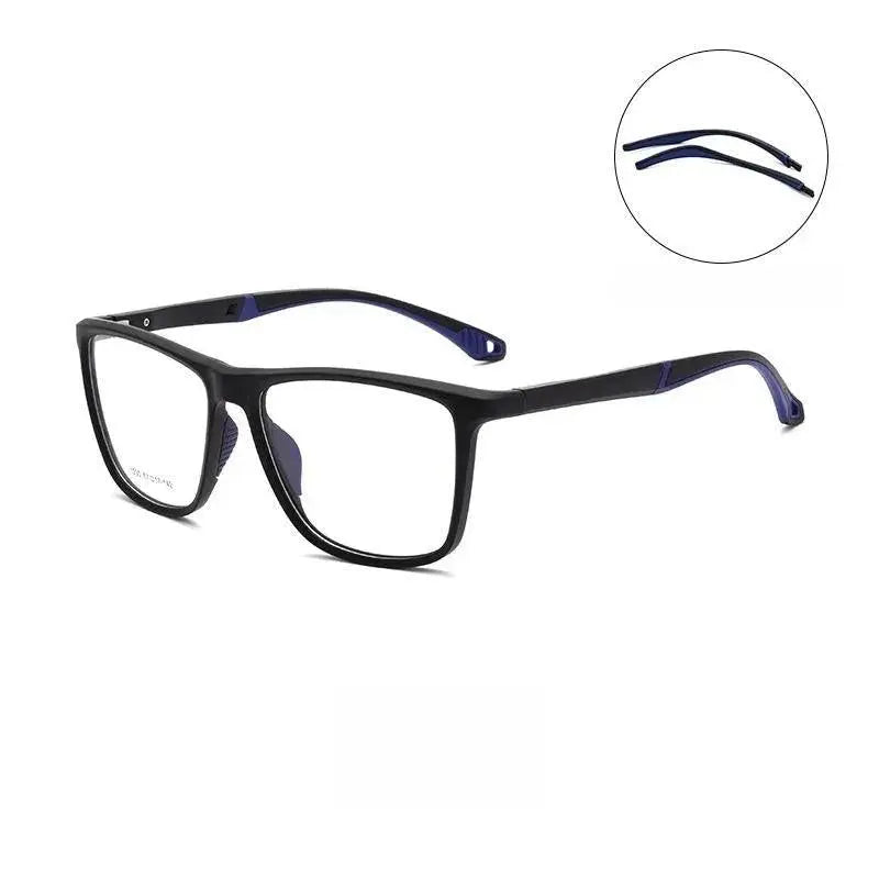 Men's Square Full Rim TR90 Sports Glasses Y1230d — view 10 | Rx Spectacle