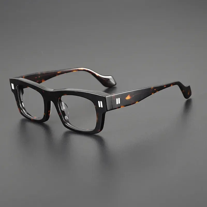 Unisex Square Full Rim Acetate Prescription Glasses L2037 — view 1 | Rx Spectacle
