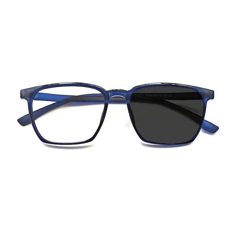 Unisex Square Full Rim Acetate Reading Glasses 7120 — view 11 | Rx Spectacle