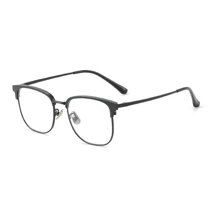 Unisex Square Full Rim TR90 Prescription Glasses 8201 — view 9 | Rx Spectacle
