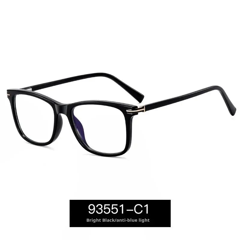 Women's Square Full Rim TR90 Prescription Glasses 93551 — view 3 | Rx Spectacle