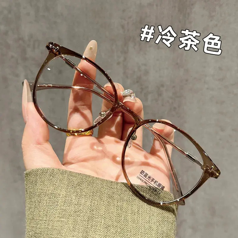 Women's Round Full Rim TR90 Prescription Glasses 98984 — view 5 | Rx Spectacle