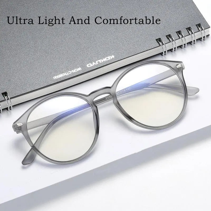 Unisex Round Full Rim TR90 Prescription Glasses 6009 — view 8 | Rx Spectacle