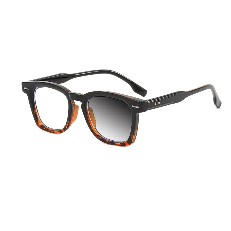 Men's Square Full Rim Acetate Reading Glasses 3670 — view 12 | Rx Spectacle